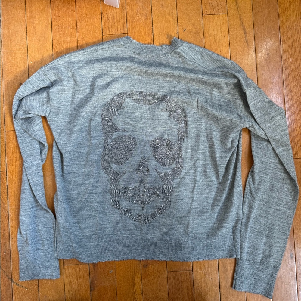 Zadig & Voltaire iconic skull sweater sweatshirt